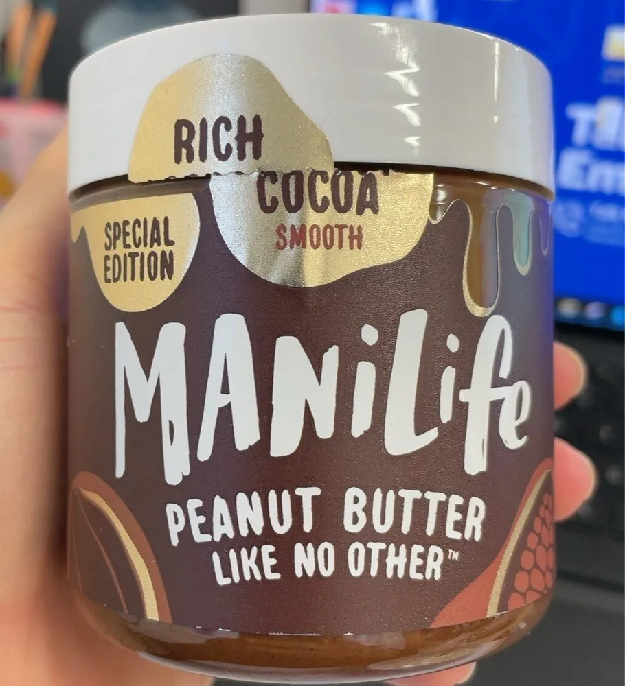 Manilife Rich Cocoa Smooth Peanut Butter