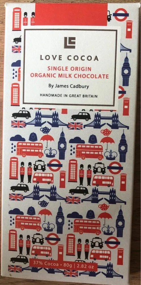 Single Origin Organic Milk Chocolate