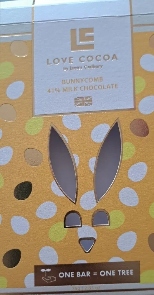 Bunny comb milk chocolate