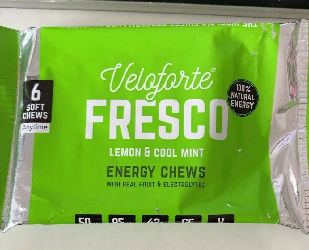 Fresco lemon & coolmint energy chews