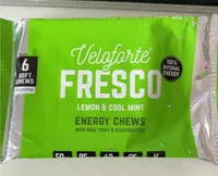 Fresco lemon & coolmint energy chews
