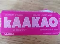 Strawberry & vanilla kaakao chocolate
