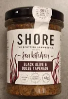 Black olive and dulse tapenade