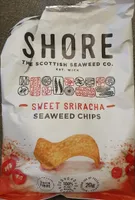 Shore sweet sriracha seaweed chips