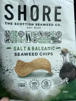 Salt & balsamic seaweed chips