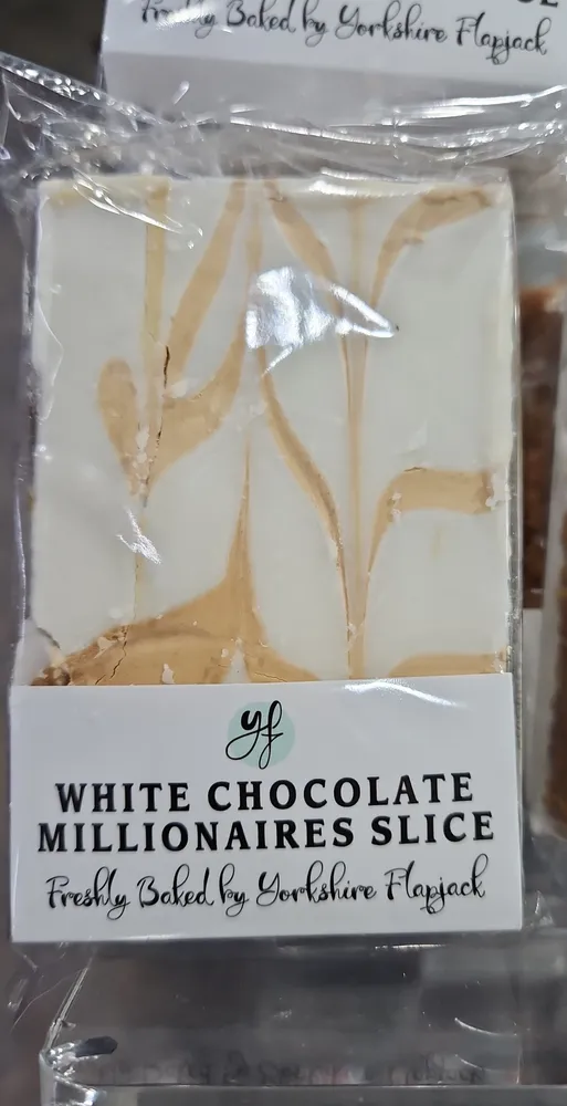 White Chocolate Millionaires Slice