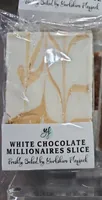 White Chocolate Millionaires Slice