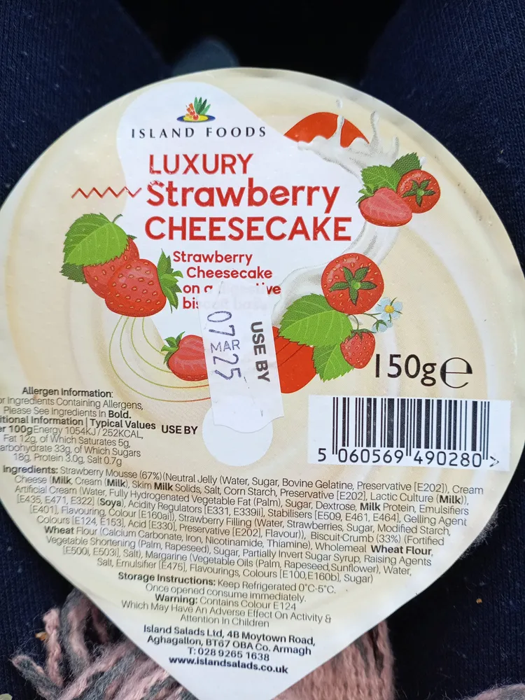Luxury Strawberry Cheesecake