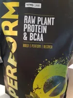 Raw plant protein et bcaa cacao