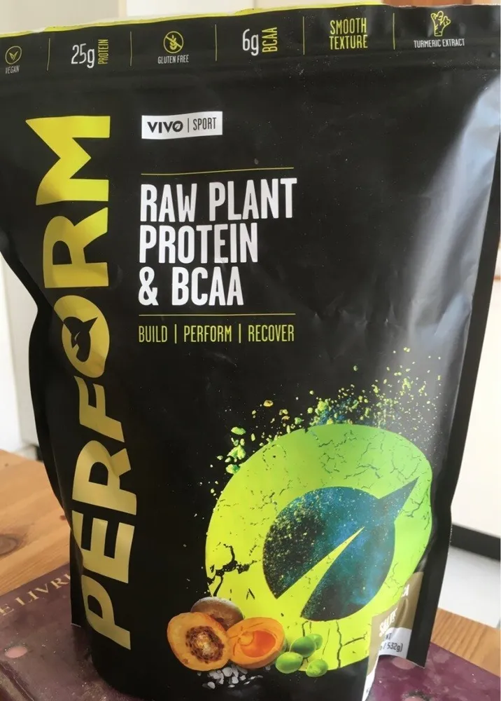 Raw plant protein & BCAA - salted maca caramel