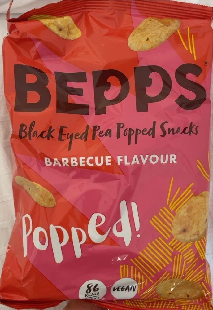 Black Eyed Pea Popped Snacks