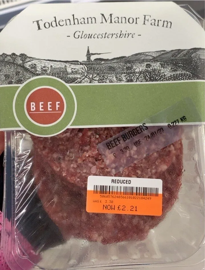 Beef burgers