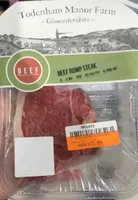 Beef rump steak