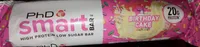 MPROVED PhD smart HIGH PROTEIN LOW SUGAR BAR PhD &