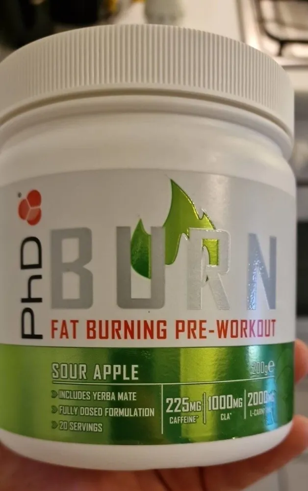Phd burning pre workout