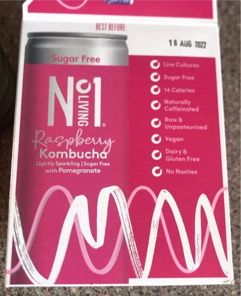 Raspberry Kombucha