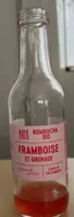 Kombucha bio framboise et grenade