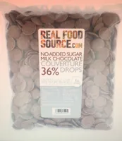 Real Food Source no addedSugar 36% milk chocolate