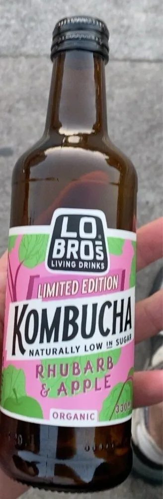 Kombucha rhubarb&apple