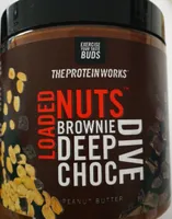 Butter nuts brownie deep choc