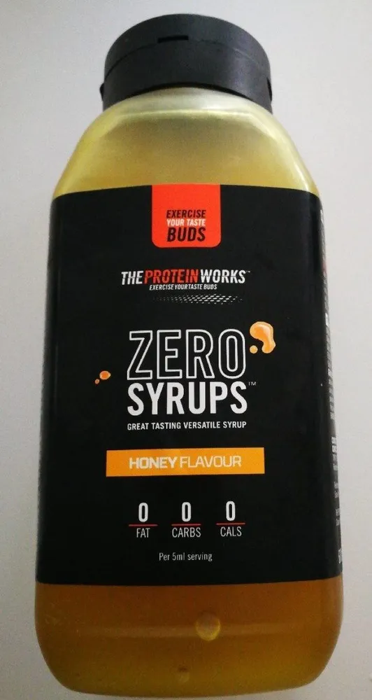Zero syrups "honey flavor"
