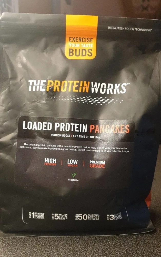 Loaded protein pancakes