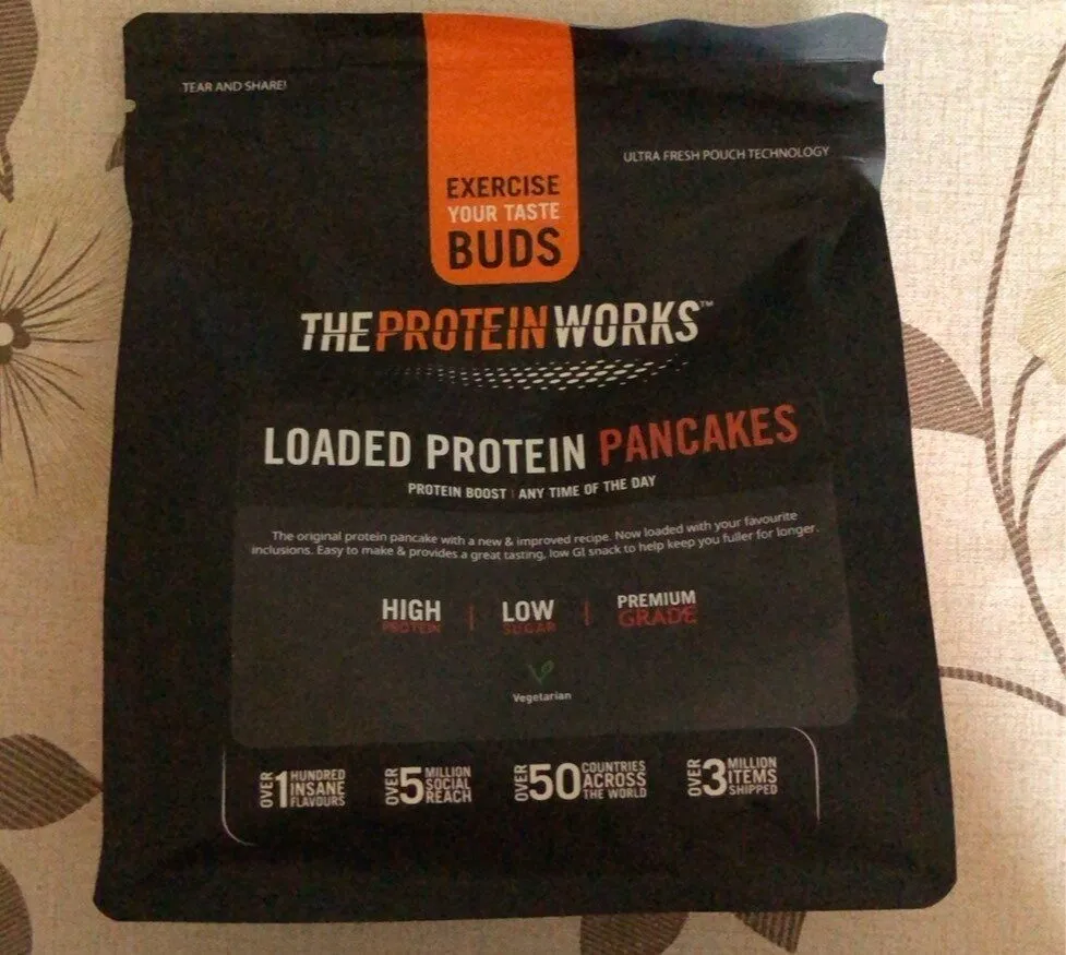 Loaded protein pancakes