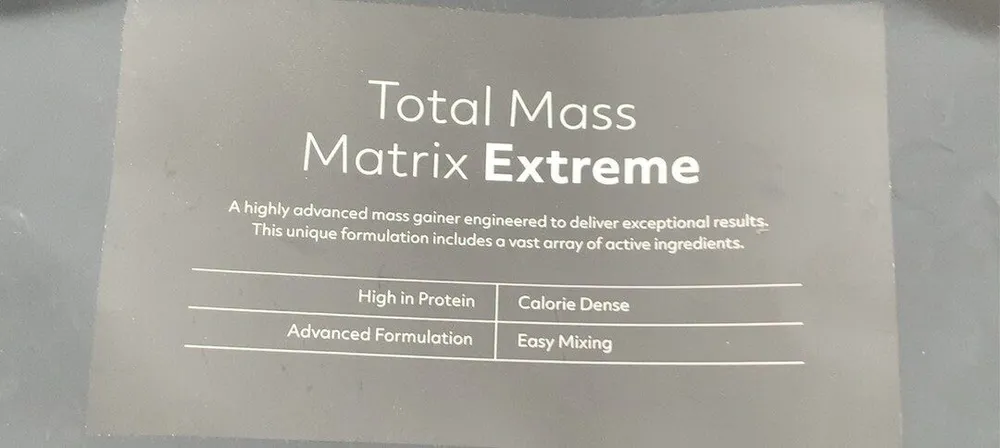 Total mass matrix extreme