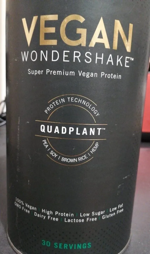 Vegan wondershake vegan protein