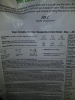 Vegan Complete 360 Meal - Strawberries n Cream Classic