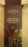 Demerara shortbread rounds