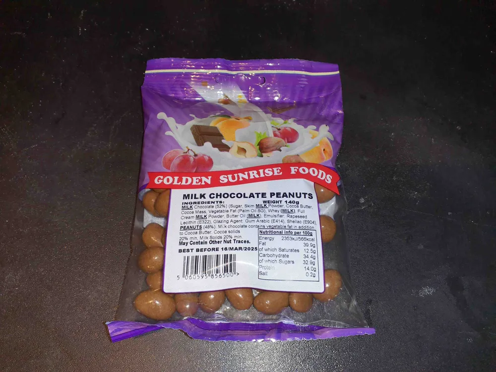 Milk Chocolate Peanuts