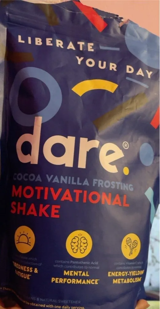 Cocoa Vanilla Frosting Motivational Shake