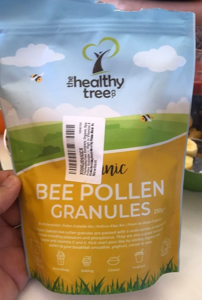 Bee pollen granules