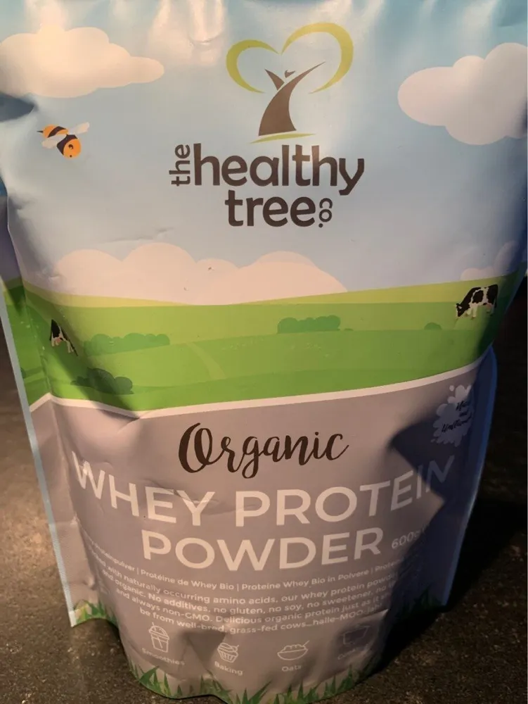 Organic whey protein powder