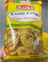 Plantain crisp