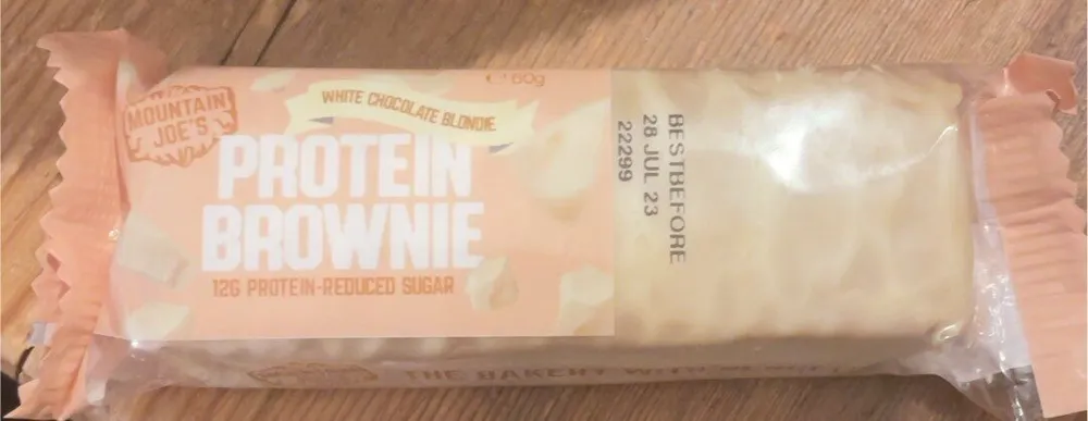 Protein brownie ( white choc blondie)