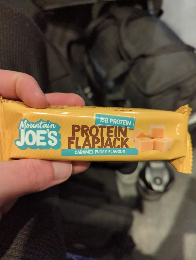 Caramel Fudge Protein Flapjack