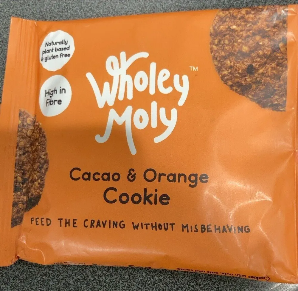 Cacao & orange cookie