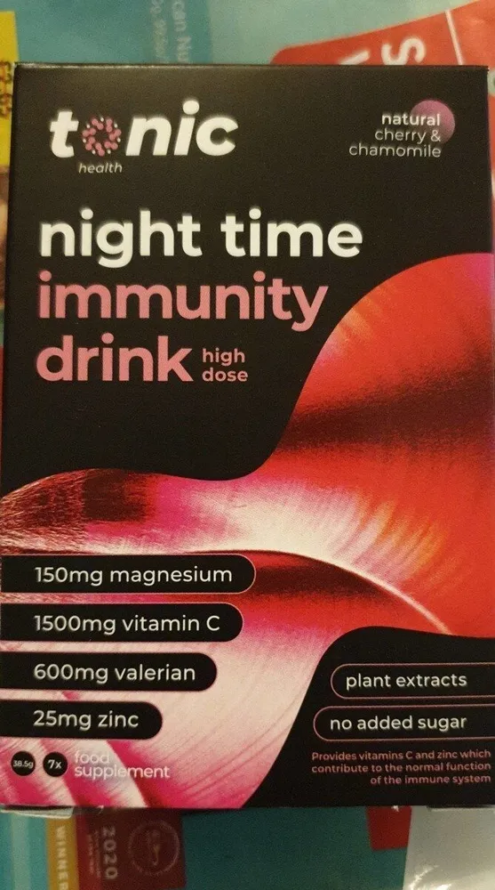 Night time immunity drink