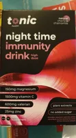 Night time immunity drink