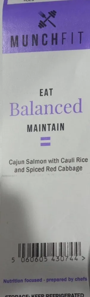 Cajun Salmon with Cauli Rice and Spiced Red Cabbage