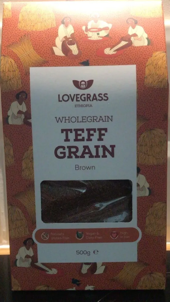 Teff grain brown
