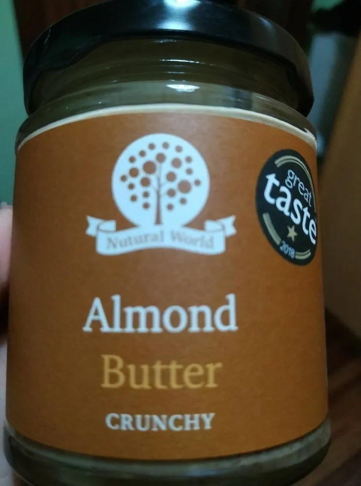 Crema de almendra crunchy