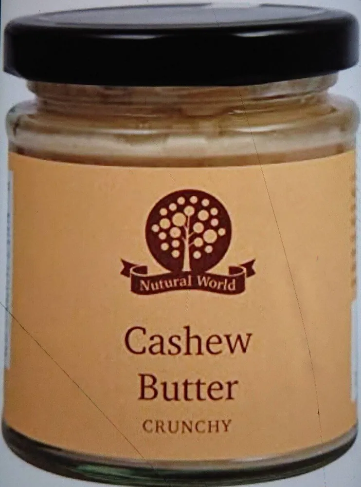 Crema de anacardos crujiente