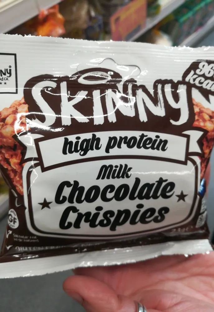 Skinny milk chocolate crispies