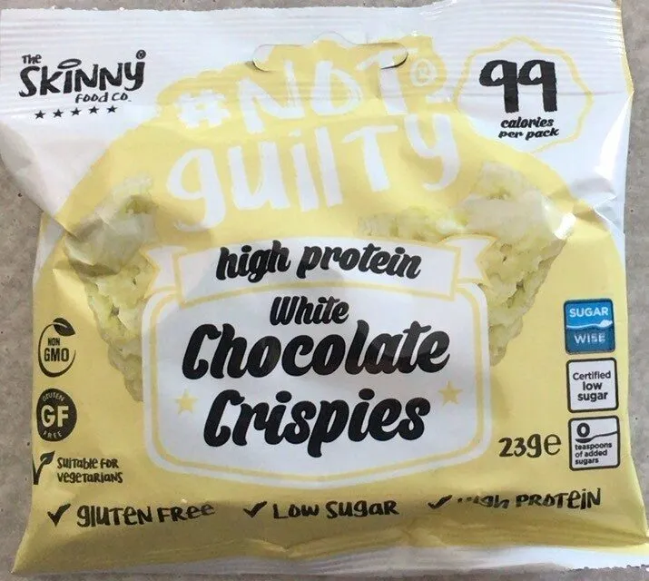 White chocolate crispies