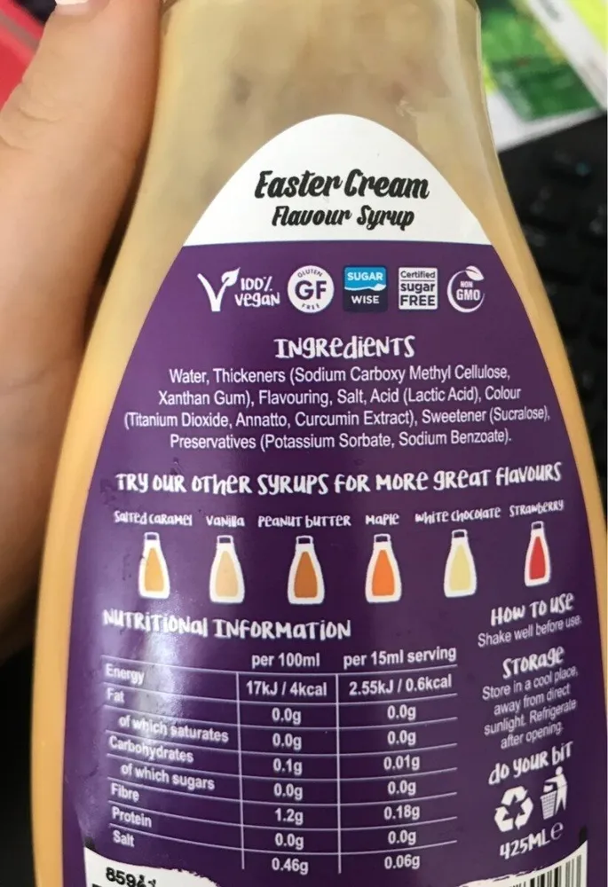Gooey Egg Syrup