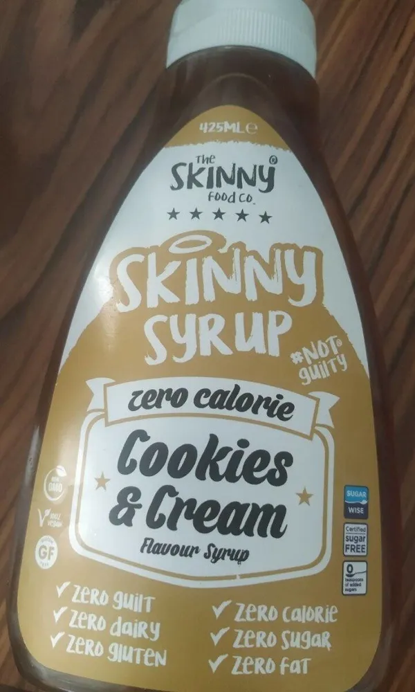 Skinny Food Co - Cookies & Cream Syrup 2yrs prod