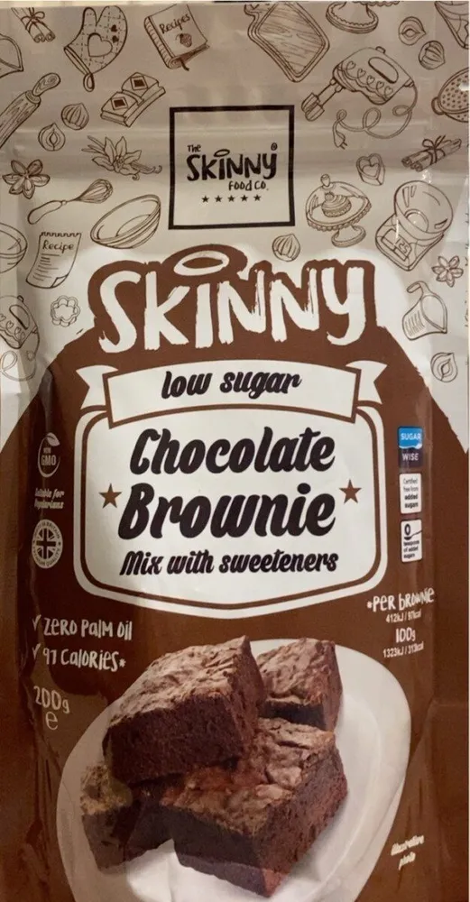 Low Sugar Chocolate Brownie Mix